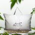 Tencel 100% Natural Fabric Pillow with Quilted Bag